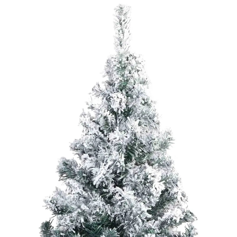 1 Artificial Pre-lit Christmas Tree With Ball Set Green 400 Cm - Seasonal & Holiday Decorations