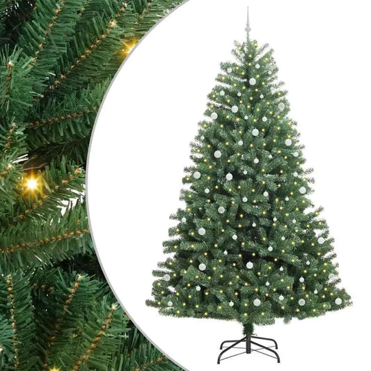 Exquisite 270 cm Artificial Hinged Christmas Tree - Luxury Christmas Collection