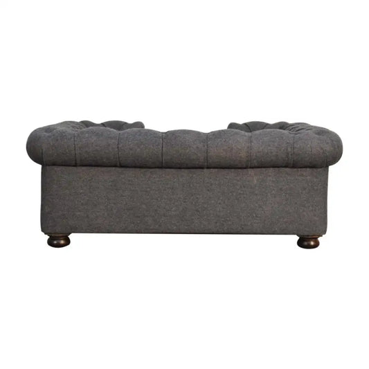 Luxury Large dog sofa bed in Grey tufted sofa