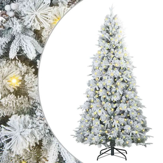 240cm Cone-Shaped LED Christmas Tree – Refined Luxury Christmas Centrepiece - Seasonal & Holiday Decorations