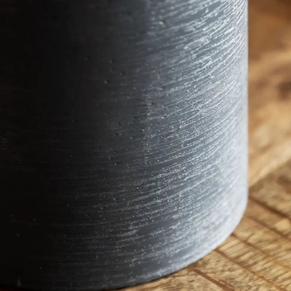 3 Wick LED Candle – Rustic Wax Effect with Remote Control - Candle