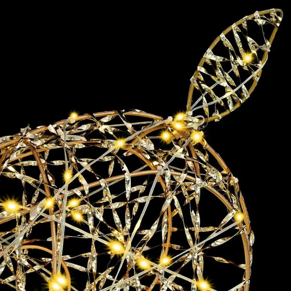 3D Reindeer with 250 LEDs Warm white 180 cm PET - Seasonal & Holiday Decorations