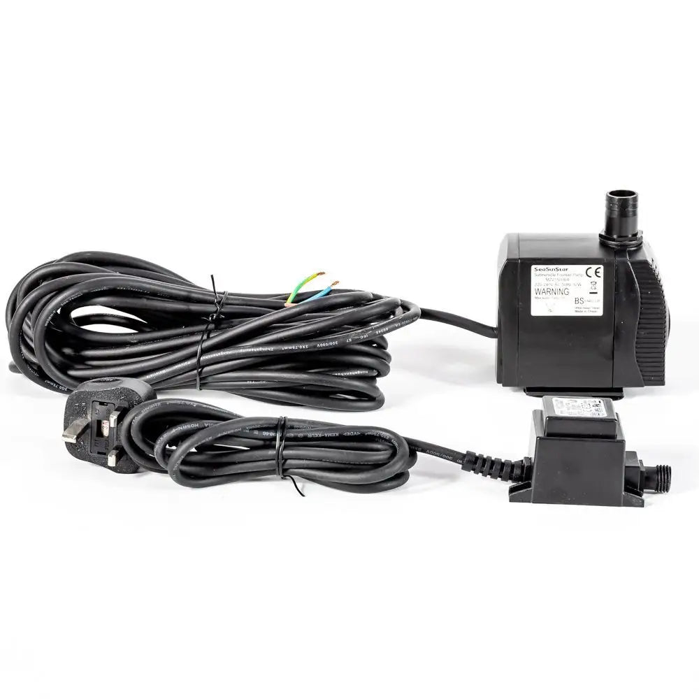 8-Tier Rock Cascade Water Feature with Halogen Lights – Indoor & Outdoor - Fountains