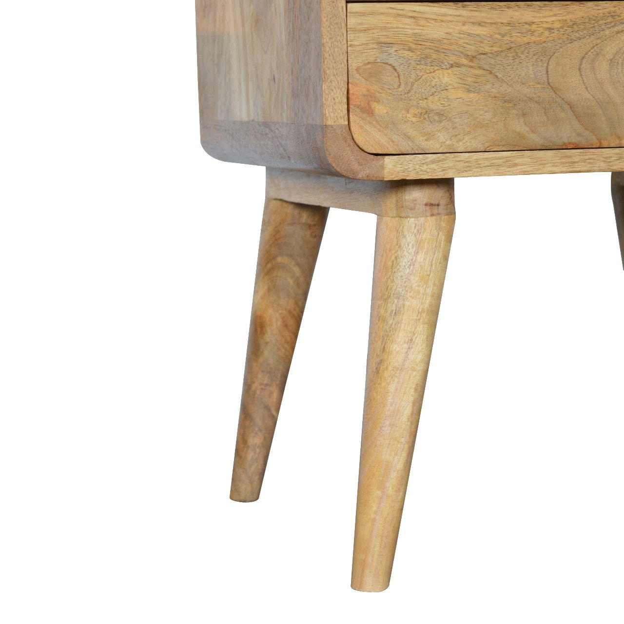 Wooden Bedside Cabinet with 2 Drawers