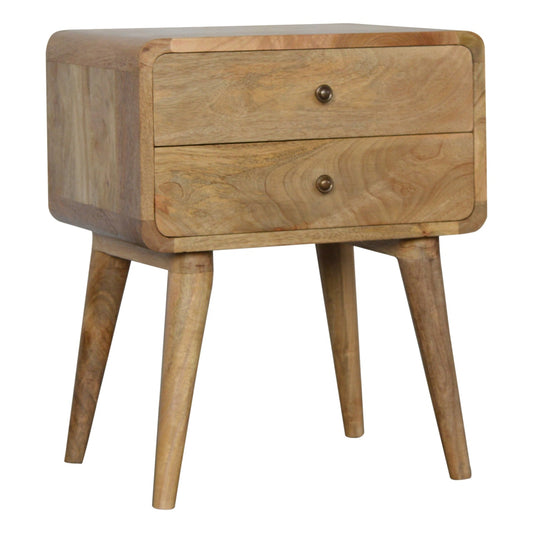 Wooden Bedside Cabinet with drawers.
