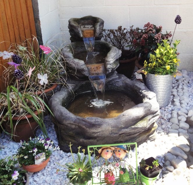Large Cascading Water Feature for Garden