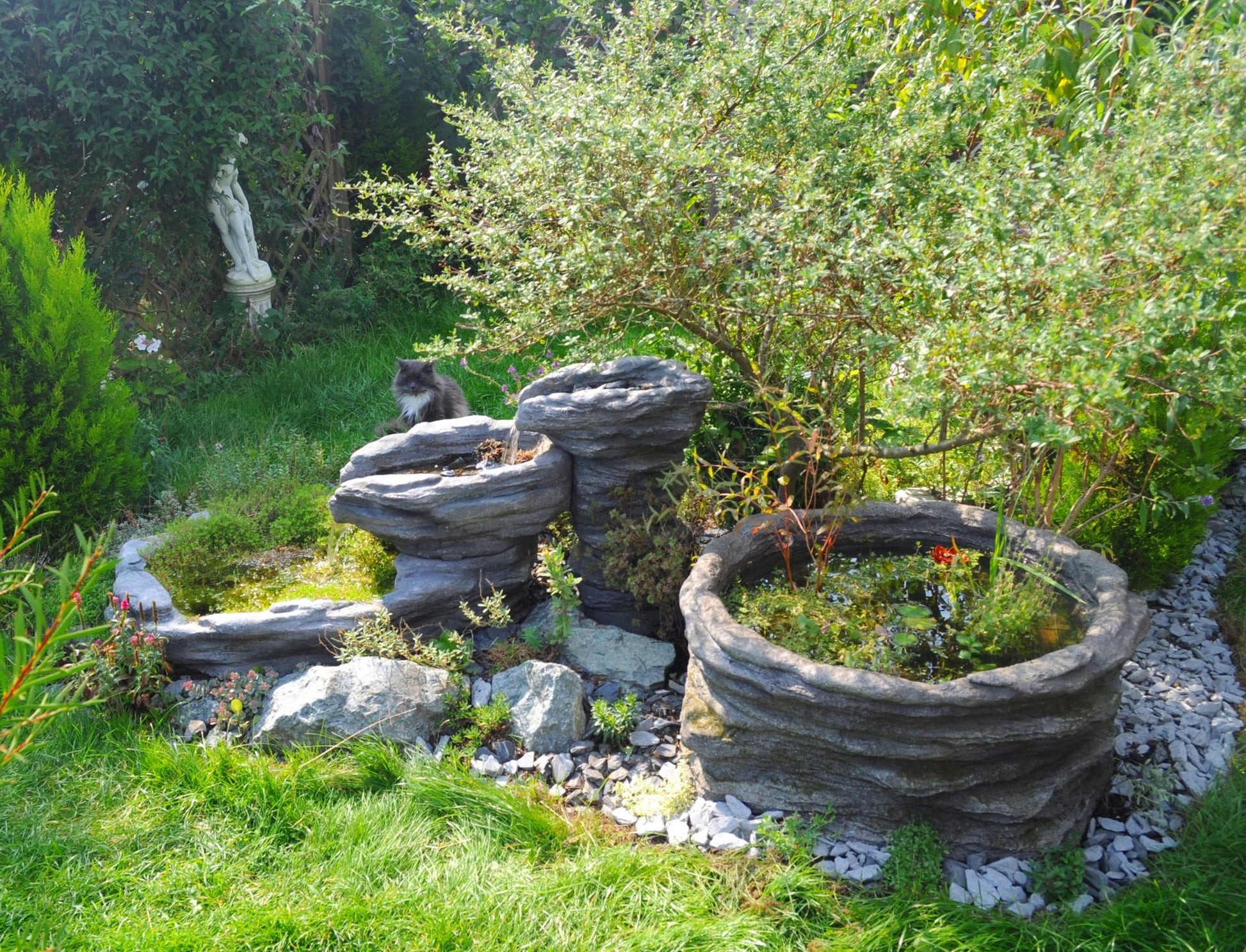 Large Cascading Water Feature for Garden