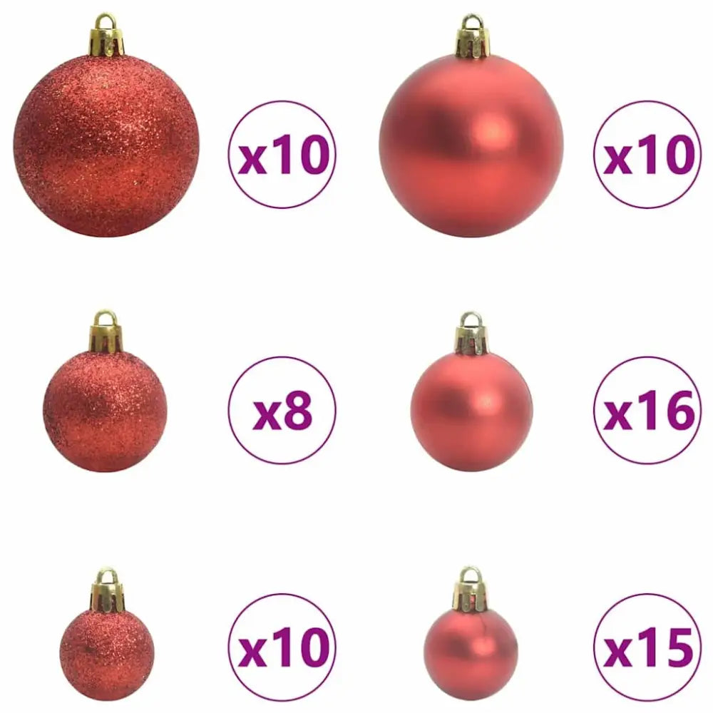 Elegant Artificial Pre-lit Christmas Tree for the discerning home. With Ball Set Green 500 Cm - Seasonal & Holiday