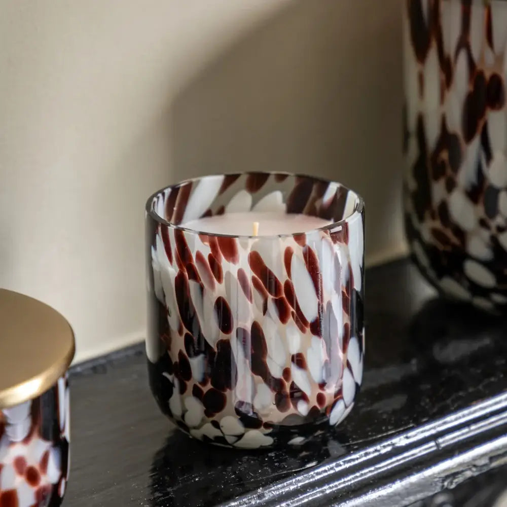 Elegant Peony & Musk Tortoiseshell Candle - Candle