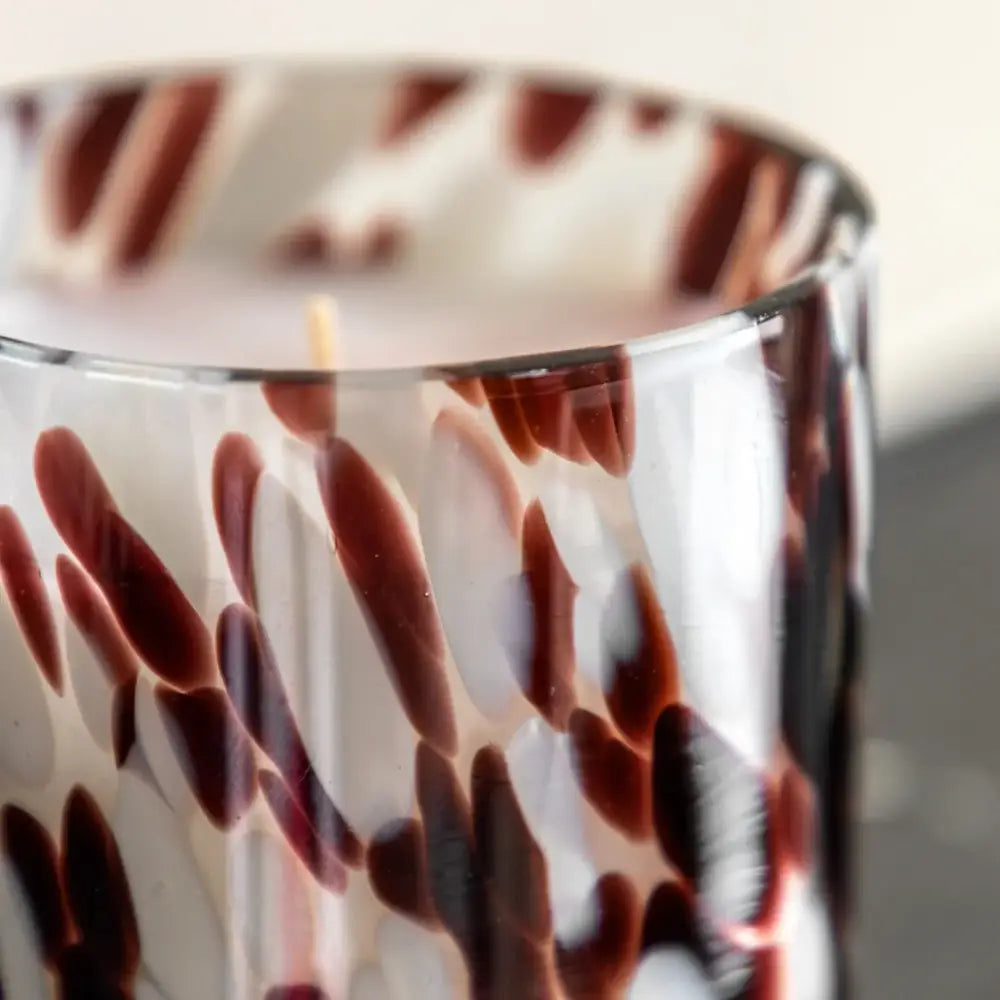Elegant Peony & Musk Tortoiseshell Candle - Candle