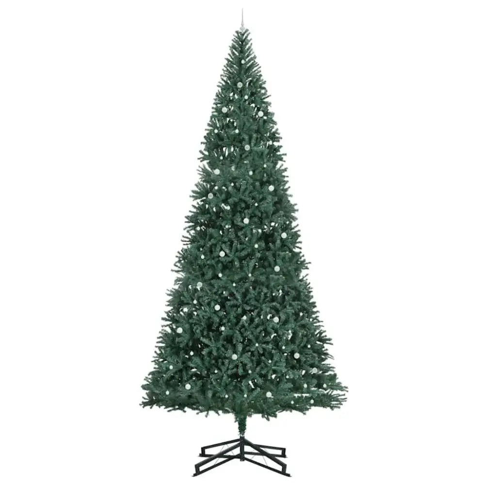 Embrace the artistry of festive refinement with the 500 cm Pre-Lit Green Christmas Tree - Seasonal & Holiday Decorations