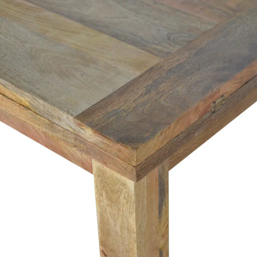 Extending Square Dining Table – Mango Wood - Dining Table