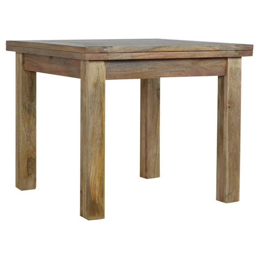 Extending Square Dining Table – Mango Wood - Dining Table