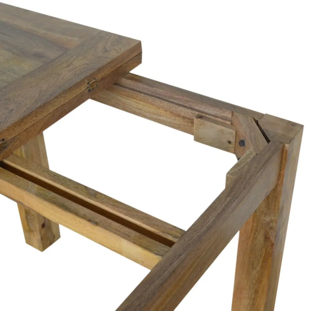Extending Square Dining Table – Mango Wood - Dining Table