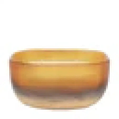 Freddy Candle Medium – Jasmin & Vetiver in Hand-Blown Amber Glass | Woodfalls Elite