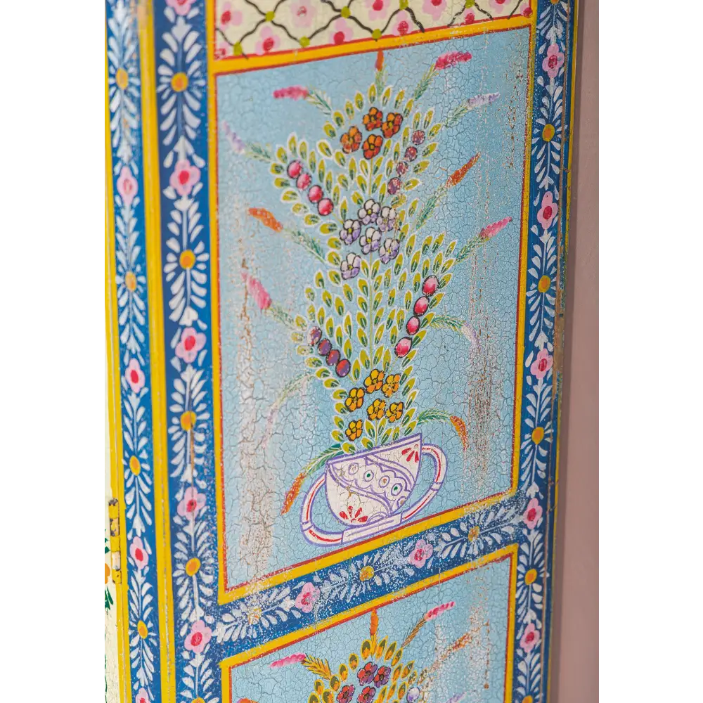 Glazed Cabinet Hand Painted - Display Cabinets