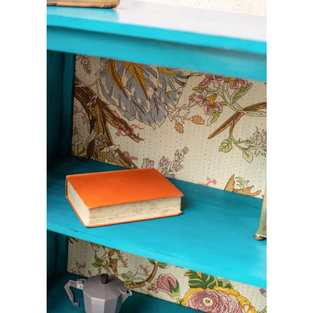 Hand Painted Bookshelf/Cabinet. 