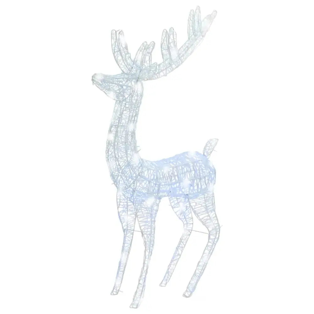 Illuminated Acrylic Reindeer - Luxury Christmas Collection