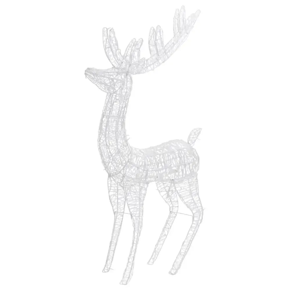 Illuminated Acrylic Reindeer - Luxury Christmas Collection