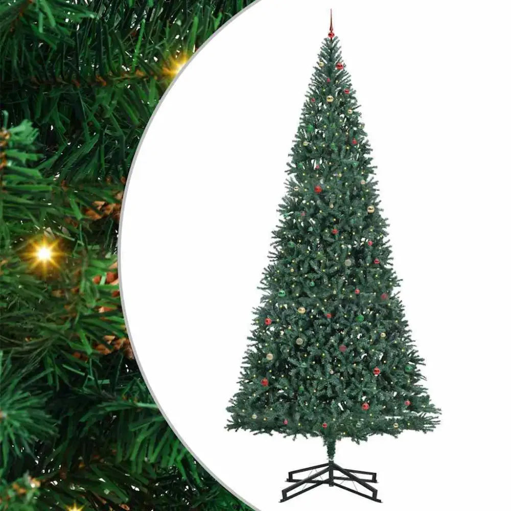 Luxury 500cm Artificial Pre-lit Christmas Tree - Seasonal & Holiday Decorations
