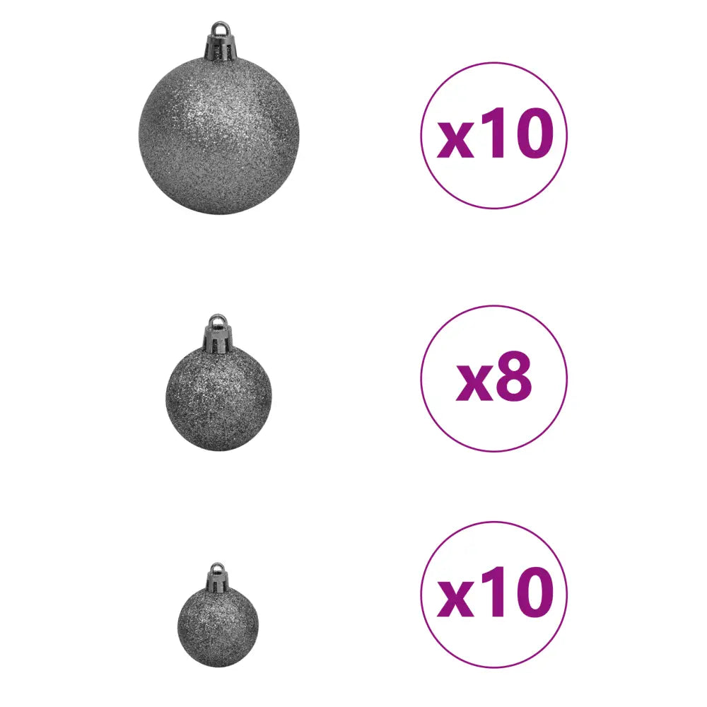 Luxury Artificial Christmas Tree With an amazing 300 LEDs in White 93 X 93 X 240 Cm - Luxury Christmas Collection