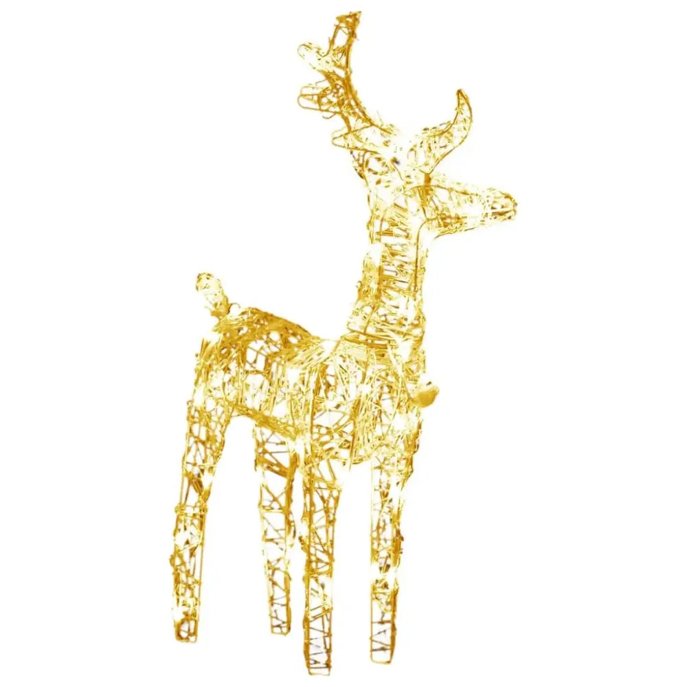 Luxury Enchanting set of six glowing Christmas reindeer - Luxury Christmas Collection