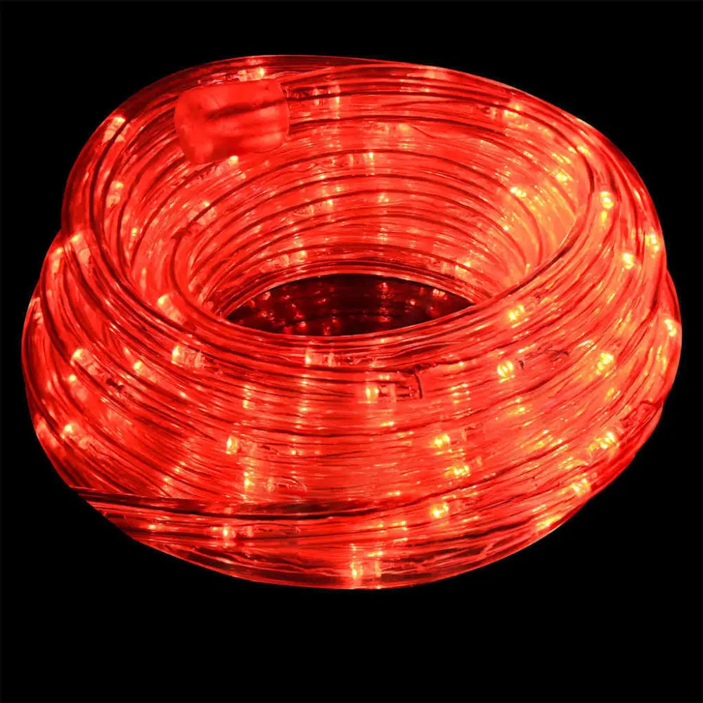 Rope Light with 2400 LEDs Red 100 m PVC - Luxury Christmas Collection