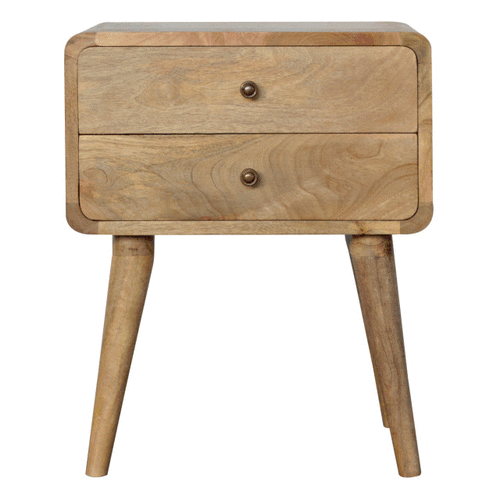 Wooden Bedside Cabinet with drawers