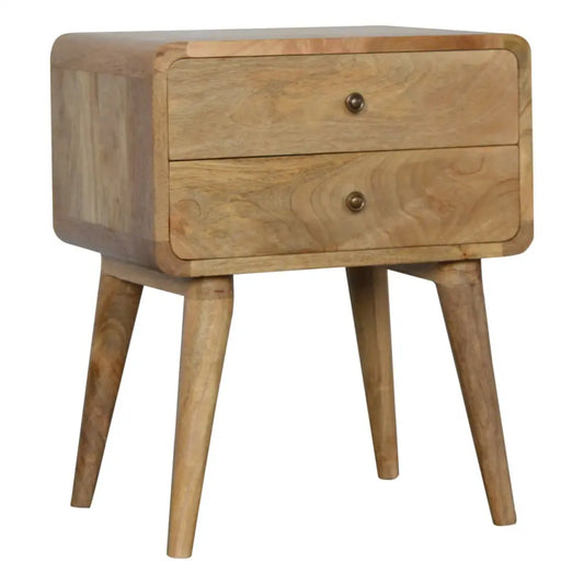 Wooden Bedside Cabinet with drawers.